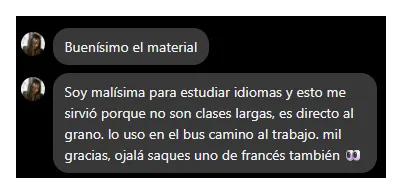 Opinión de un estudiante sobre Italiano Ilustrado